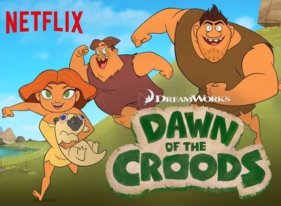 DreamWorks Dawn of the Croods social media campaign artwork